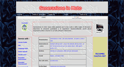 Desktop Screenshot of generazioneinmoto.it