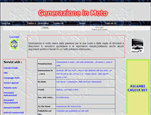 Tablet Screenshot of generazioneinmoto.it